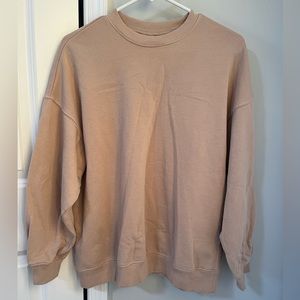 Tan crewneck